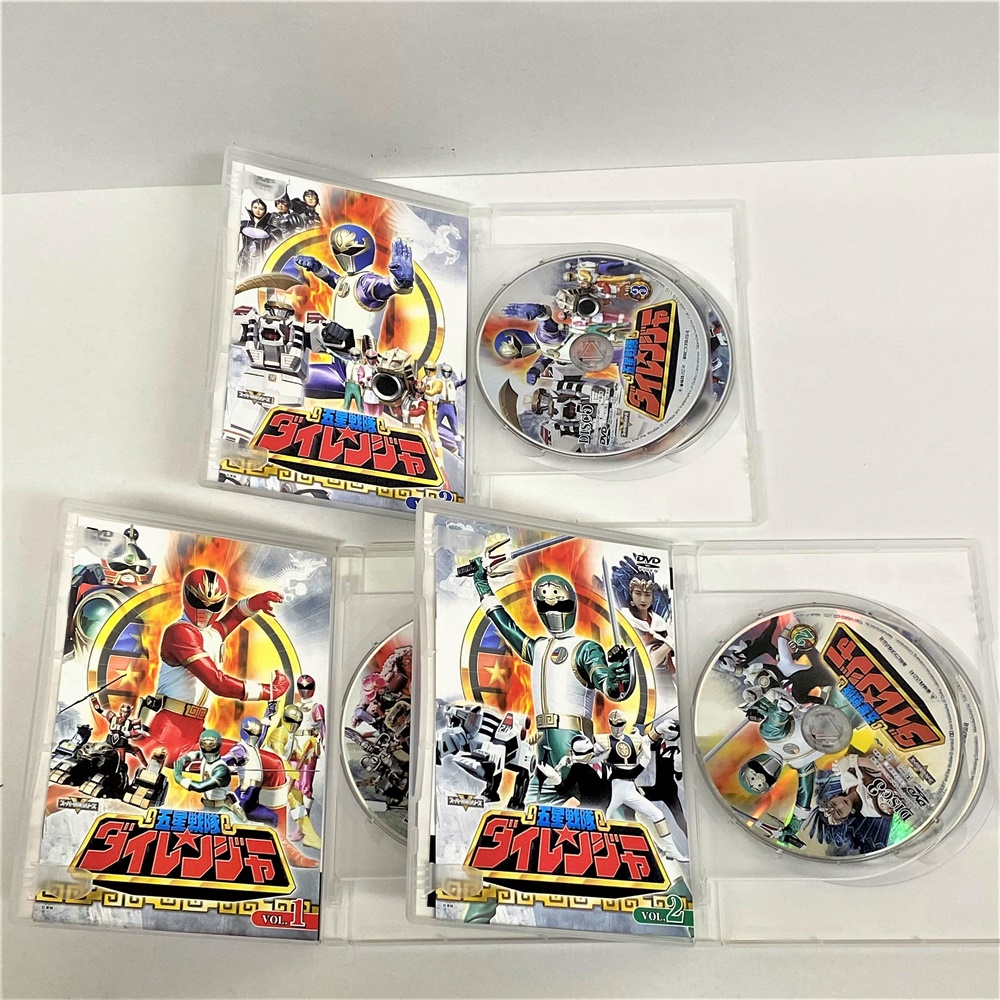 スーパー戦隊シリーズ 五星戦隊ダイレンジャー 全10巻 レンタルDVD 